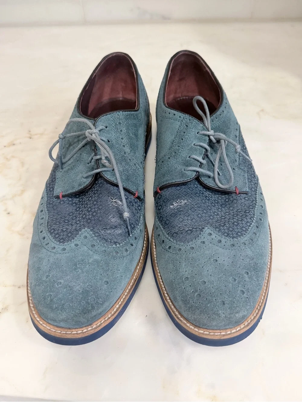 Ted Baker Men's Oxford Suede Shoes